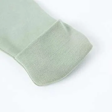 O2 BABY Organic Cotton Baby Footless Pajamas, Zip Front Baby Boys Girls Romper, Long Sleeve Sleep and Play (18-24 Months, Desert Sage)