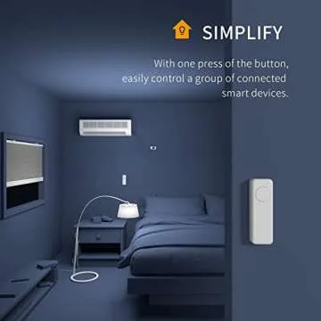 THIRDREALITY ZigBee Smart Button - 3-Way Control Ready