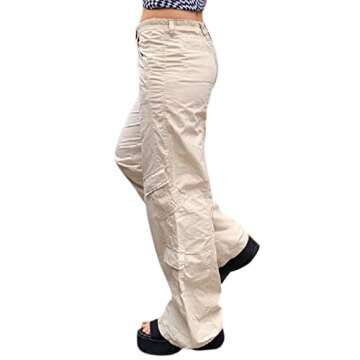Trendy Sunloudy Y2K High Waist Wide Leg Jeans