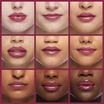 Physicians Formula Rosé Kiss All Day Glossy Lipstick Lip Color Makeup, Red Xoxo | Dermatologist Tested, Clinicially Tested
