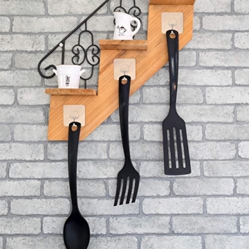 30 Packs Strong Adhesive Hooks for Easy Home Organization