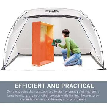 Sprayrite Paint Spray Shelter for Versatile Home Use