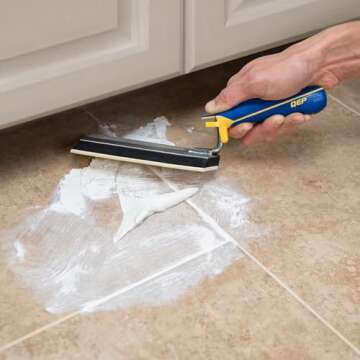 QEP 42117 6 in. Gum Rubber Margin Float: Perfect for Tight Spaces