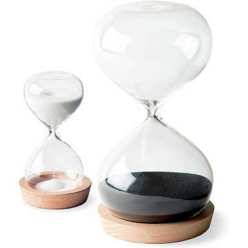 OrgaNice Hourglass Timer - 30 & 5 Minutes
