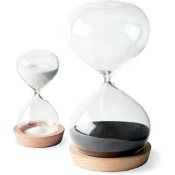 OrgaNice Hourglass Timer - 30 & 5 Minutes