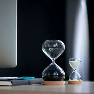 OrgaNice Hourglass Timer - 30 & 5 Minutes