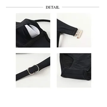 MOSHENGQI Sexy Push Up Bikini High Waist Swimsuits Women