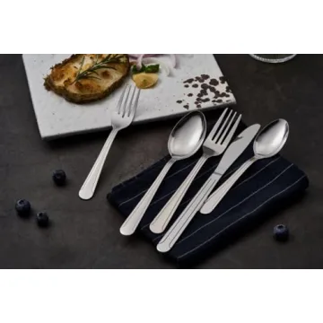 Bon Camisole 20-Piece Stainless Steel Flatware Set