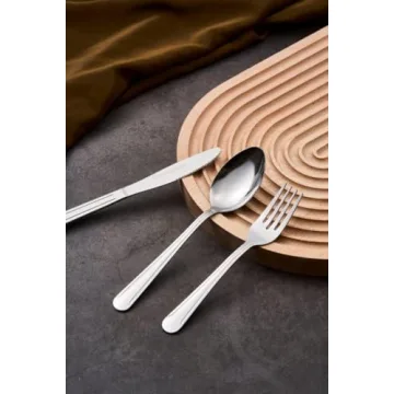 Bon Camisole 20-Piece Stainless Steel Flatware Set