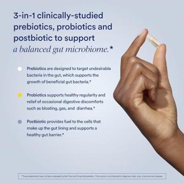 Ritual Synbiotic+ 3-in-1 Gut Health Probiotic Vegan Capsules