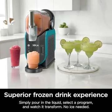 Ninja SLUSHi Professional Frozen Drink Maker with RapidChill Technology, 88 oz.