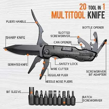 Gifts for Men Dad Brother,Tumbler Multitool Knife Set,Mens Christmas Gift,Cool Gifts for Husband Boyfriend Guy Groomsmen Uncle,Birthday Gift Ideas for Men,Gifts for Men Who Wants Nothing