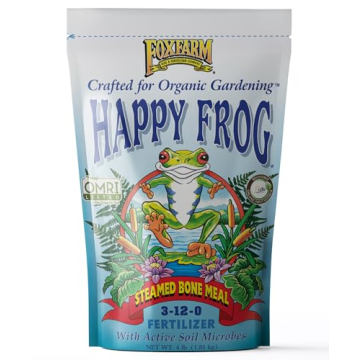 FoxFarm Happy Frog Steamed Bone Meal Fertilizer - Organic Nutrient Power for Your Plants