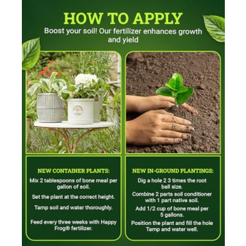 FoxFarm Happy Frog Bone Meal Fertilizer for Vibrant Growth