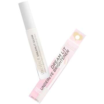 Pacifica Brighten Under Eye Cream - DreamLit Glow - Conceal & Brighten Dark Circles + Minimize Puffy...