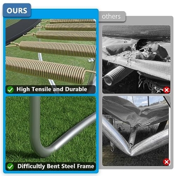 10FT Trampoline with Safety Net and Basketball Hoop