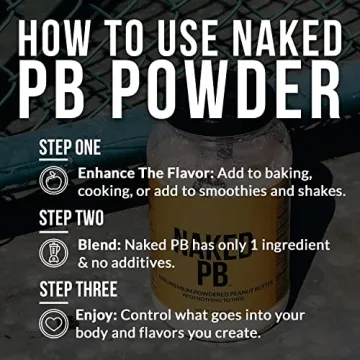 2 LB Powdered Peanut Butter – Only 1 Ingredient, Vegan, No Additives