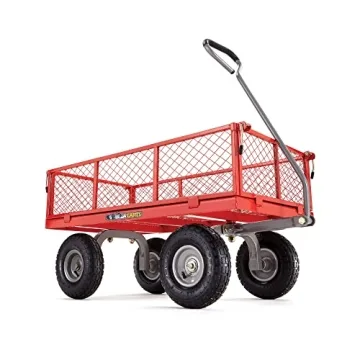 Gorilla Carts Heavy Duty Utility Cart for Garden Use
