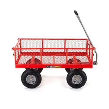 Gorilla Carts Heavy Duty Utility Cart for Garden Use