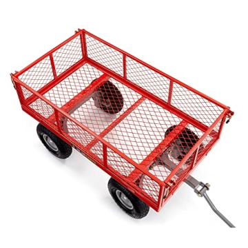 Gorilla Carts Heavy Duty Utility Cart for Garden Use