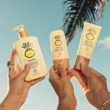 Sun Bum Daily SPF 50 Face Sunscreen Lotion| Broad Spectrum Moisturizing Facial Sunblock with Vitamin E | Vegan and Hawaii 104 Act Compliant (Octinoxate & Oxybenzone Free) | Travel Friendly 1.7 oz