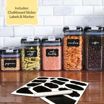 Simply Gourmet Food Storage Containers for Kitchen Organization