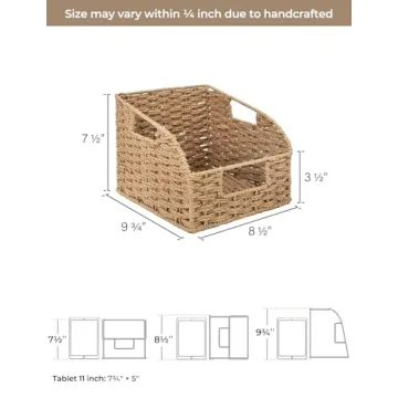Stylish Handwoven Storage Baskets for Organizing
