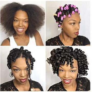 20pcs Women’s No Heat Perm Rods Set for All Hair Types