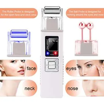 Portable Galvanic Microcurrent Skin Firming Massager