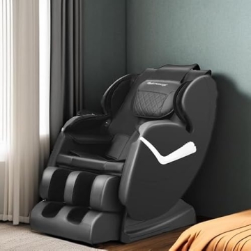 Zero Gravity Massage Chair with Heat Therapy Foot Rollers