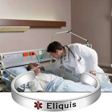 KEYCHIN Surgical Grade Medical Alert Bracelets for All