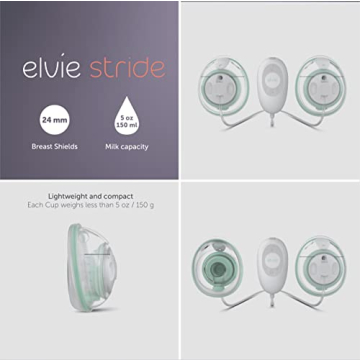 Elvie Stride App-Controlled Hospital-Grade Breast Pump