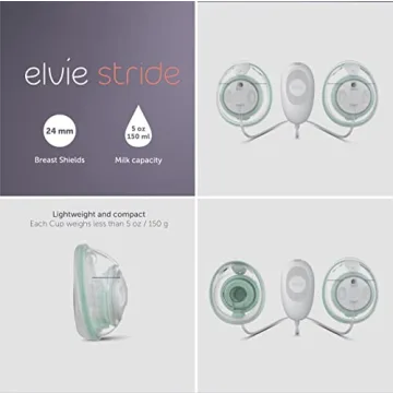 Elvie Stride App-Controlled Hospital-Grade Breast Pump