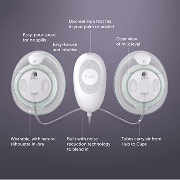 Elvie Stride App-Controlled Hospital-Grade Breast Pump