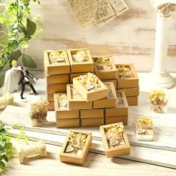 Demissle 30 Pcs Handmade Scented Soap for Weddings