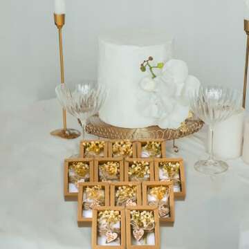 Demissle 30 Pcs Handmade Scented Soap for Weddings