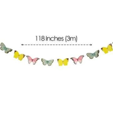 Talking Tables Fairy Party Supplies | Fairy Bunting Banner | Great For Girls Party, Tea Party, Birth...