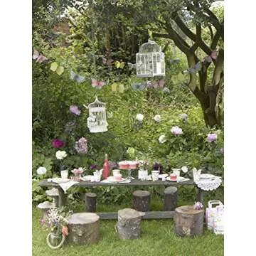 Talking Tables Fairy Party Supplies | Fairy Bunting Banner | Great For Girls Party, Tea Party, Birthday Party And Party Décor | Pink, Paper, 3M