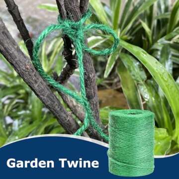 Vanhench 805ft Eco-Friendly Garden Twine for Crafts