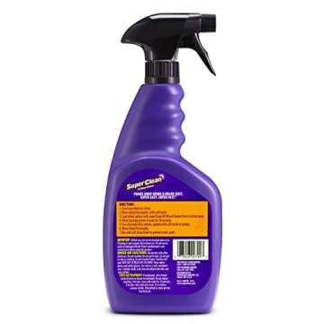 Super Clean Foaming All Wheel Cleaner Safe for All Wheels and Rims Brake Dust Cleaner Grime Eliminat...