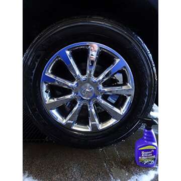 Super Clean Foaming All Wheel Cleaner Safe for All Wheels and Rims Brake Dust Cleaner Grime Eliminator