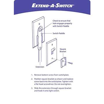 Light Switch Extender for Kids for Easy Access