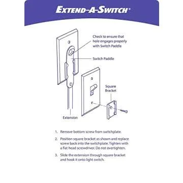 Light Switch Extender for Kids for Easy Access