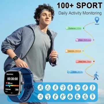 2026 Smartwatch for Men Women with Call & 120+ Fitness Modes