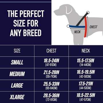 Leash Boss No Pull Dog Harness for Easy Walks with Reflective Design