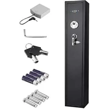 Barska Biometric Rifle Safe - Quick, Secure Firearm Storage