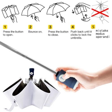 Auto Open Close DBA FDJASGY Compact UV Umbrella