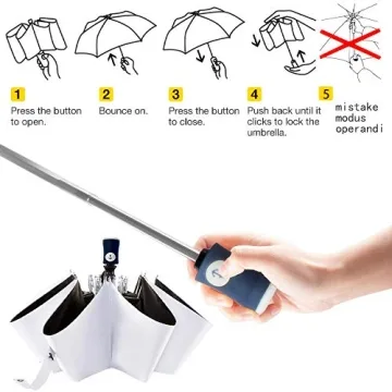 Auto Open Close DBA FDJASGY Compact UV Umbrella