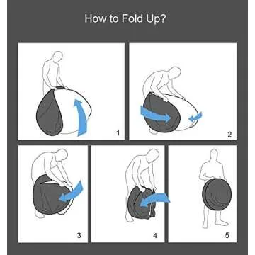 Sutekus Portable Webcam Background Round Green Screen Chair Backdrop for Home Video Conference Zoom Skype, 57" (Strap)