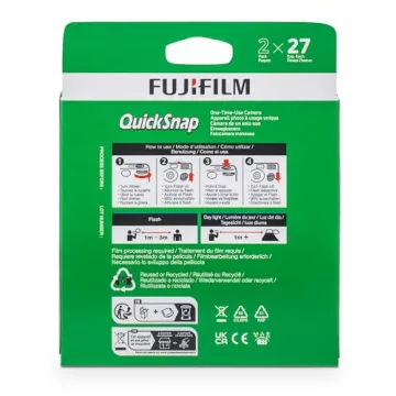 Fujifilm QuickSnap Flash 400 Disposable Camera 2-Pack